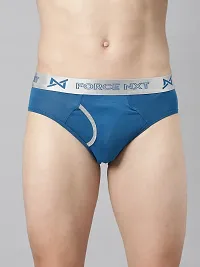 Stylish Blue Modal Solid Brief For Men-thumb1