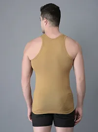 Stylish Cotton Solid Vests For Men- Pack Of 7-thumb1