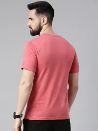 Reliable Multicoloured Cotton Solid Round Neck Tshirt For Men Pack Of 2-thumb1