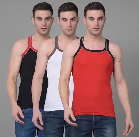 Comfortable Cotton Blend Gym Vest 