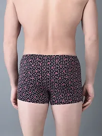 Stylish Cotton Blend Printed Trunks For Men Pack Of 7-thumb2