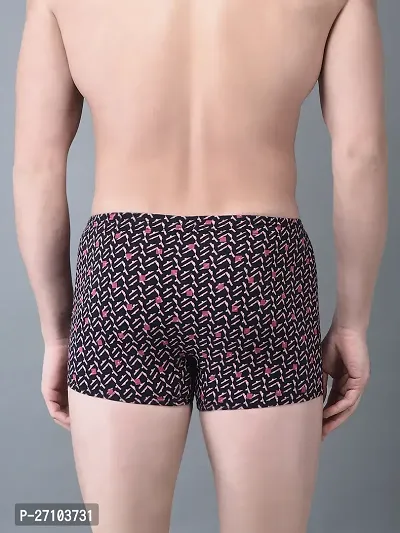 Stylish Cotton Blend Printed Trunks For Men Pack Of 7-thumb3