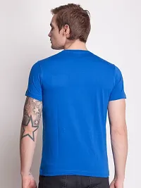 Reliable Multicoloured Cotton Solid Round Neck Tshirt For Men Pack Of 2-thumb1