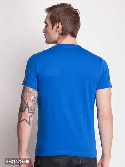 Reliable Multicoloured Cotton Solid Round Neck Tshirt For Men Pack Of 2-thumb2