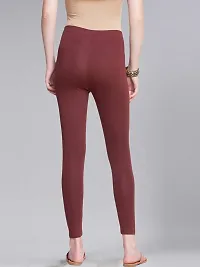 Fabulous Cotton Blend Solid Leggings For Women-thumb1