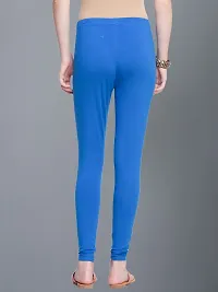 Fabulous Cotton Blend Solid Leggings For Women-thumb2