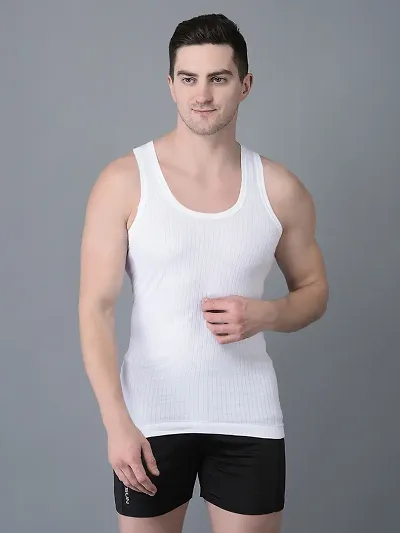 Stylish Solid Combed Vest