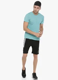 Stylish Multicoloured Cotton Solid Regular Shorts For Men Pack Of 2-thumb2