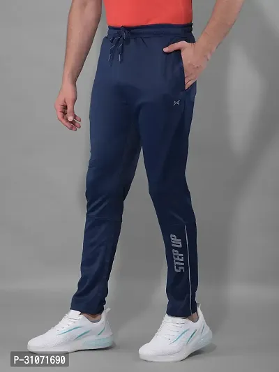 Stylish Multicoloured Polyester Solid Regular Fit Sports Track Pant For Men Pack Of 3-thumb2