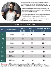 Stylish Cotton Solid Vests For Men- Pack Of 10-thumb3