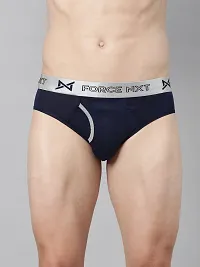 Stylish Blue Modal Solid Brief For Men-thumb1