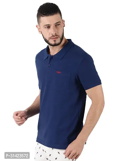 Reliable Multicoloured Cotton Solid Polos For Men Pack Of 2-thumb3