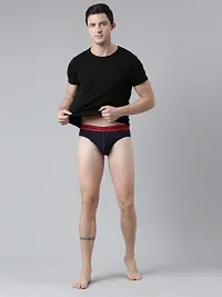 Stylish Multicoloured Modal Solid Briefs For Men Pack Of 2-thumb4