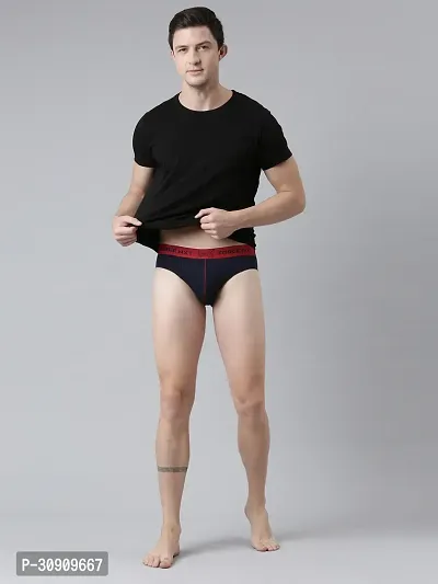 Stylish Multicoloured Modal Solid Briefs For Men Pack Of 2-thumb5