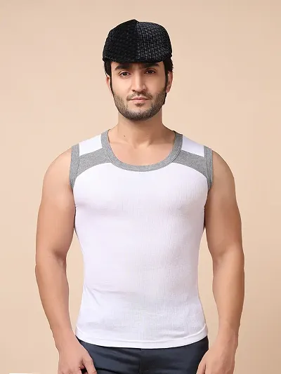 Hot Selling Cotton Blend Gym Vest 