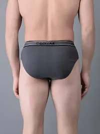 Stylish Cotton Blend Solid Briefs For Men Pack Of 5-thumb2