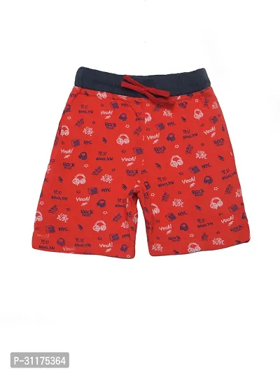 Stylish Multicoloured Cotton Regular Shorts For Kids Pack Of 2-thumb2