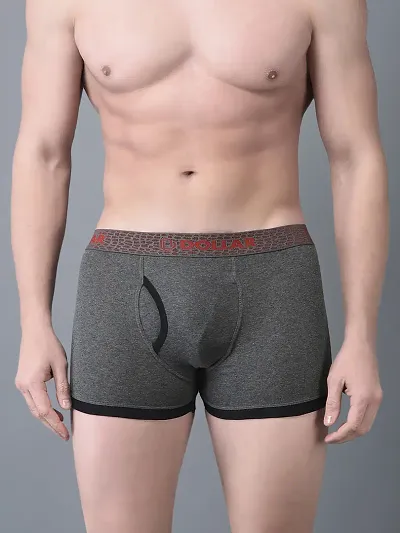 Stylish Blend Solid Trunks For Men