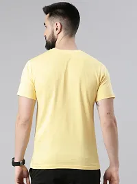 Reliable Multicoloured Cotton Solid Round Neck Tshirt For Men Pack Of 5-thumb1