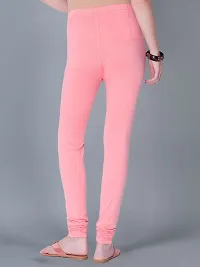 Fabulous Cotton Blend Solid Leggings For Women-thumb2