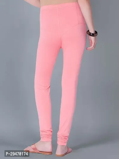 Fabulous Cotton Blend Solid Leggings For Women-thumb3