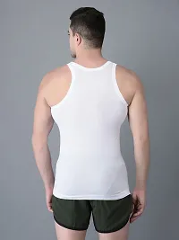 Stylish Solid Combed Cotton Shrinkless Vest-thumb3