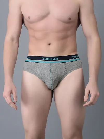 Stylish Blend Solid Briefs For Men