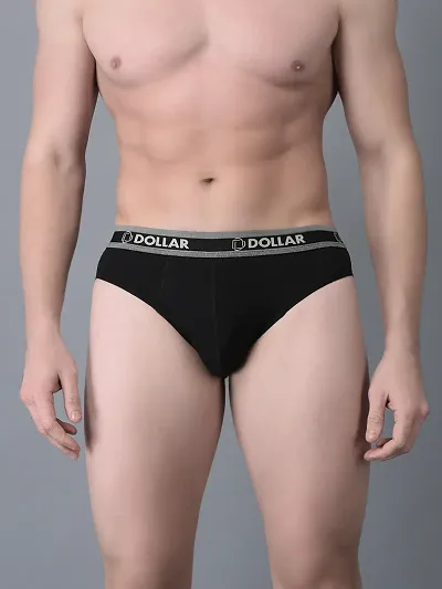 Stylish Blend Solid Briefs For Men