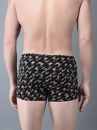 Stylish Cotton Blend Printed Trunks For Men Pack Of 5-thumb2