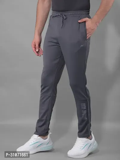 Stylish Multicoloured Polyester Solid Regular Fit Sports Track Pant For Men Pack Of 2-thumb2