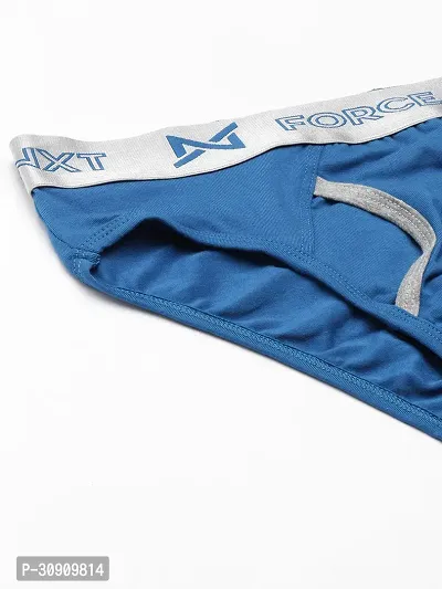 Stylish Blue Modal Solid Briefs For Men-thumb5