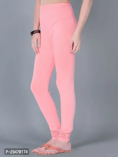 Fabulous Cotton Blend Solid Leggings For Women-thumb2