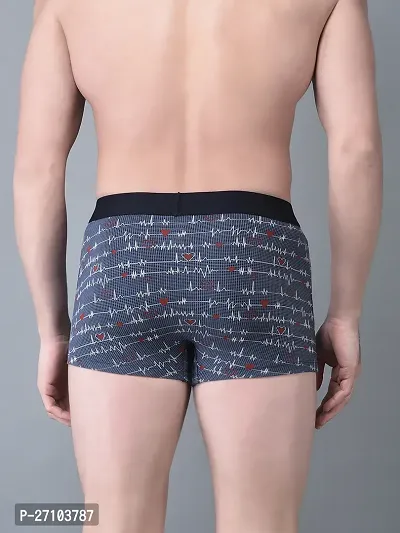 Stylish Multicoloured Cotton Blend Printed Trunks For Men-thumb2