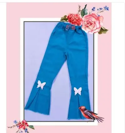 Elegant Denim Jeans For Girls