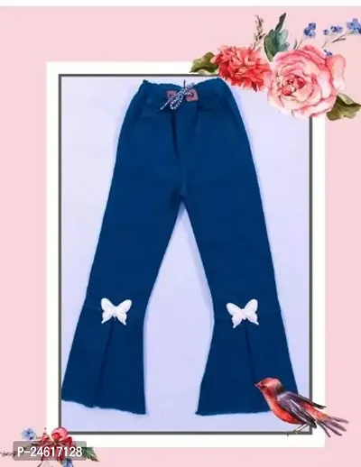 Elegant Denim Jeans For Girls-thumb0