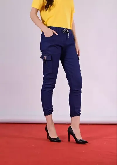 Stylish Solid Jeans For Women