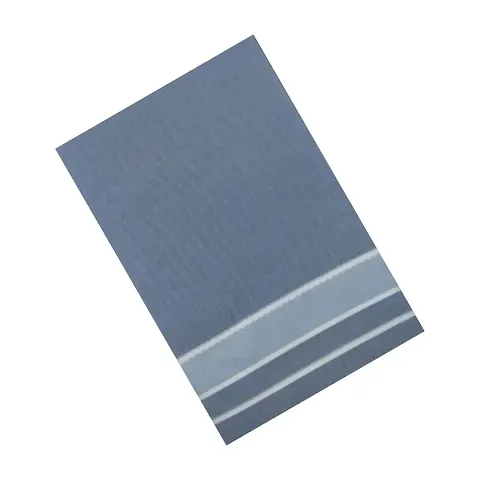 Multicolor Lungis (Mundus) Dhotis for Men Light Grey  (Free Size Assorted Veshti (Kaili) Pack of 1