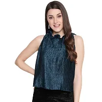 Akimia Women Teal Top-thumb1