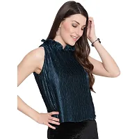 Akimia Women Teal Top-thumb3