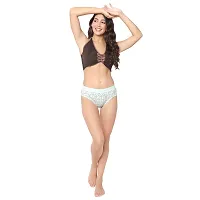 Coslip Womens Printed Cotton Full Coverage Lightweight Underwear/Panties-thumb1