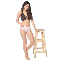 Coslip Womens Printed Cotton Full Coverage Lightweight Underwear/Panties-thumb3