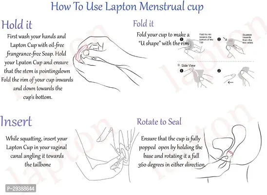 100% Medical Grade Silicone Reusable Menstrual Cup Pack Of 1-thumb2