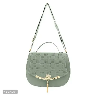 Stylish Green Leather Handbags For Women