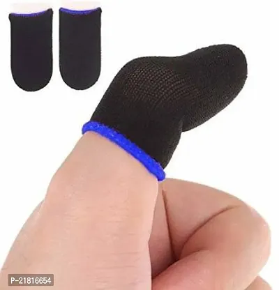 Finger Sleeves for gaming pack of 12 | Anti Sweat Finger Sleeves | Gaming Thumbs | thumb Sleeves | Sleeves for Gaming } Game Sleeves-thumb3