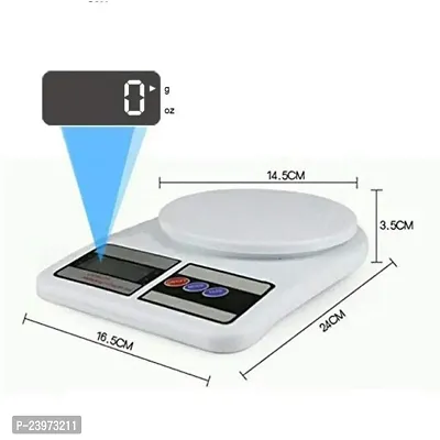 ImegaZ Multipurpose Portable Electronic Digital Weighing Scale Kitchen Weight Machine with Back Light upto 10Kgs-thumb2