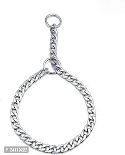 ImegaZ Stainless Steel Dog Chain Heavy Weight with both Corner Rings for Dogs and Multipurpose Use (Length - 5 Feet)