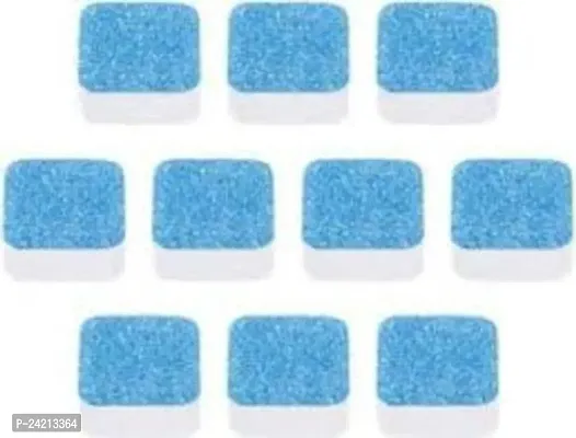 ImegaZ -  Washing Machine Deep Cleaner Tablet for Washing machines Front and Top Load Machine Descaling Powder Tablet for Tub Cleaning Powder Pack of 10..-thumb0