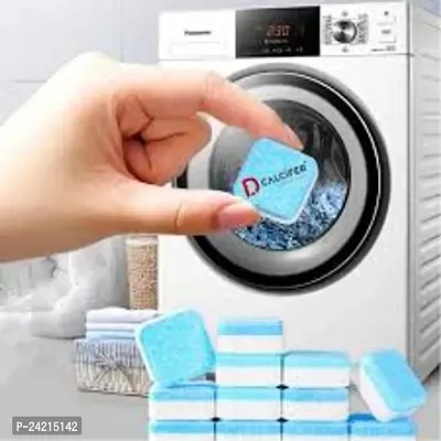 ImegaZ -  Washing Machine Deep Cleaner Tablet for Washing machines Front and Top Load Machine Descaling Powder Tablet for Tub Cleaning Powder Pack of 20-thumb0