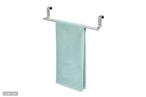 ImegaZ Stainless Steel Towel Bar for Bathroom  Bathtub Wall Mounted Safety Hand Support Glossy Finish  - Towel Bar - (9 Inch, Pack of 1)