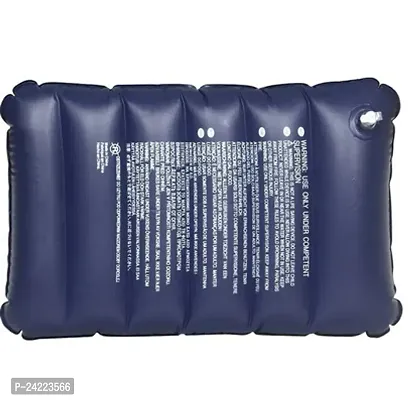 ImegaZ Velvet Soft Comfortable Air Inflatable Pillow | Travel Pillow for Family Tour | Neck Pillow Portable ( Pack of 1 )